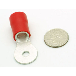 Ring Terminal - 2 AWG - 1/4" Stud - 1 Pack