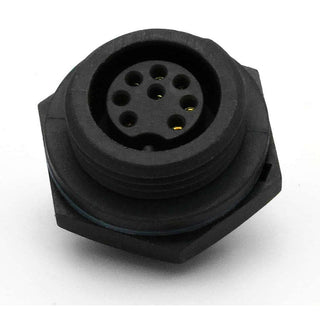 LARGE Series Waterproof Connector - 8 pin Female Panel Mount