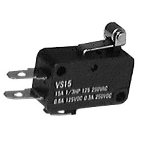 Philmore P/N: 30-2080. Mini Snap Action Switch with Short Roller Lever. 15A-125/250V AC
