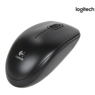 Logitech B100 910-001439 Black 3 Buttons 1 x Wheel USB Wired Optical 800 dpi Mouse