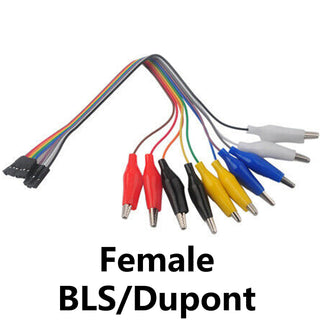 Dupont Style Jumper Cables - To - Alligator/Crocodile Clips