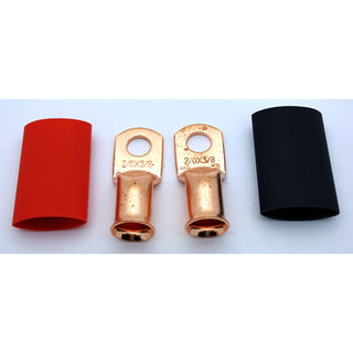 2/0 Gauge Ring Terminal Lugs 3/8"