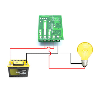 Wireless Remote Control Relay Module - 12V Powered