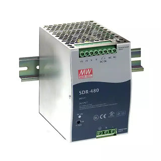 48 Volt DC 10 AMP Din Rail Mountable Power Supply - 480 Watts