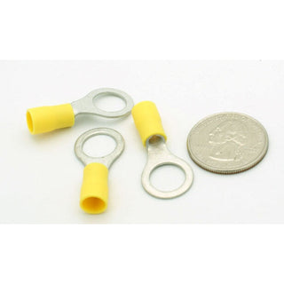 Ring Terminal - 12-10 AWG - 3/8" Stud - 10 Pack