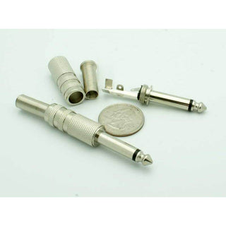 1/4" Mono Plug with Strain Relief