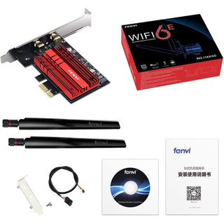 WiFi 6 PCI-E Card 6/5/2.4 GHz - AX210ngw