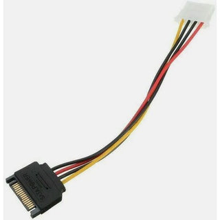 SATA Power To Molex 4 Pin Power Adapter Cable