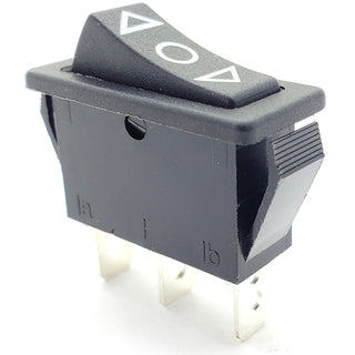 Rocker Switch - 10A 250V SPDT On-Off-On No Lamp