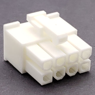 8-pin (2x4) Molex Mini Fit Jr. 0.165 MOLEX 39-01-2085 - White