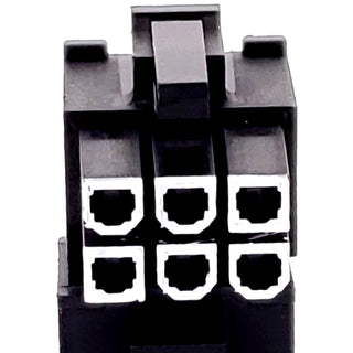 6-pin (2x3) Molex Mini Fit Jr. 0.165 - MOLEX 0455590002 - Black