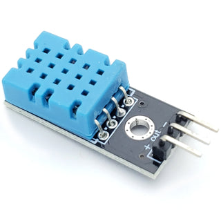 a blue momentary switch with a black plastic cover on a white background