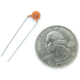ceramic capacitor 120 pF ±10% 1000 volts