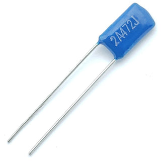 film capacitor 4700 pF ±5% 100 volts metallized polypropylene