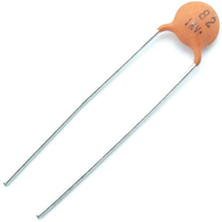 ceramic capacitor 82 pF ±10% 1000 volts
