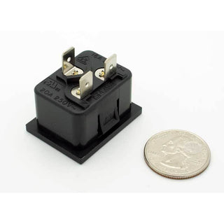 IEC C20 Jack - Snap-In Panel Mount