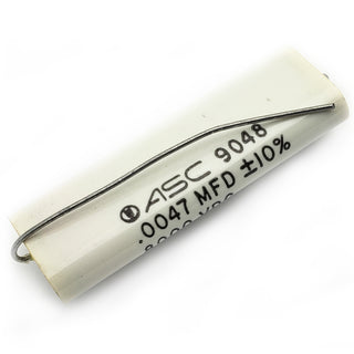 film capacitor 4700 pF ±10% 8000 volts metallized polyester