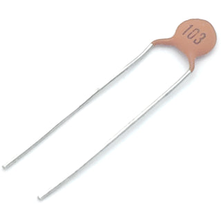 ceramic capacitor 0.01 μF ±20% 50 volts