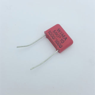 film capacitor 1000 pF ±10% 1600 volts