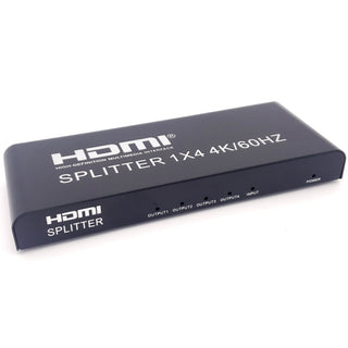 4 Way HDMI Splitter - 4K 60Hz