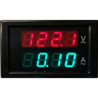 AC80-300V 100A Digital Current Ammeter Voltmeter Dual LED Display Volt Amp Gauge Meter Panel