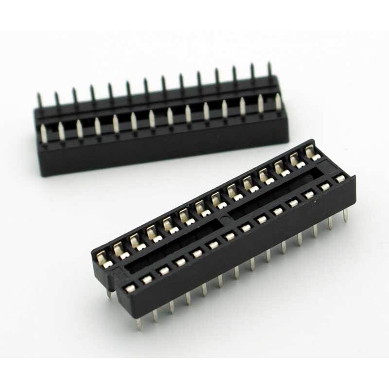 28 Pin DIP IC Socket Works Great For Arduino Uno Chip