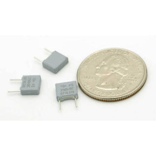 film capacitor 0.01 μF ±10% 250 volts Polyester