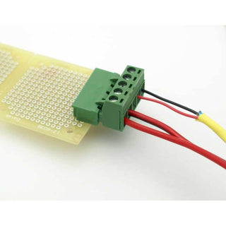 4 Position Phoenix Connector Plug - (12-22AWG Wire / 15A)