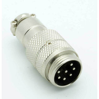 7 Pin Male Inline CB Mic Connector