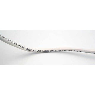 16 AWG 4 Conductor CL3 Speaker Wire