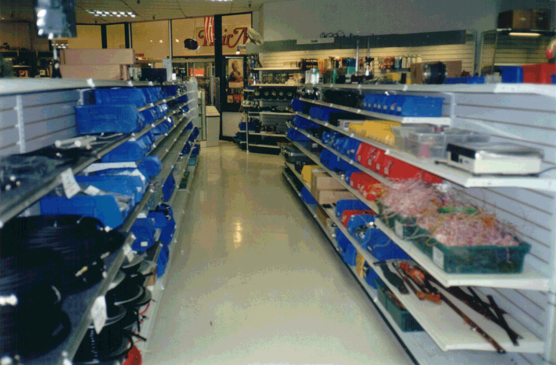 Store aisle