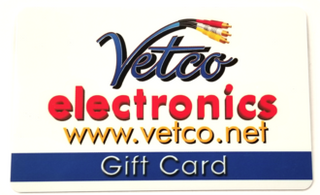 ATTENTION: Vetco Gift Card System Change-over NOTICE