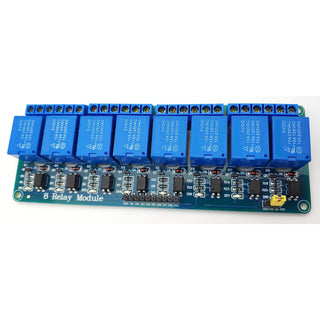 How to hook up 12V 8 relay modules without a micro controller. (VUPN688)