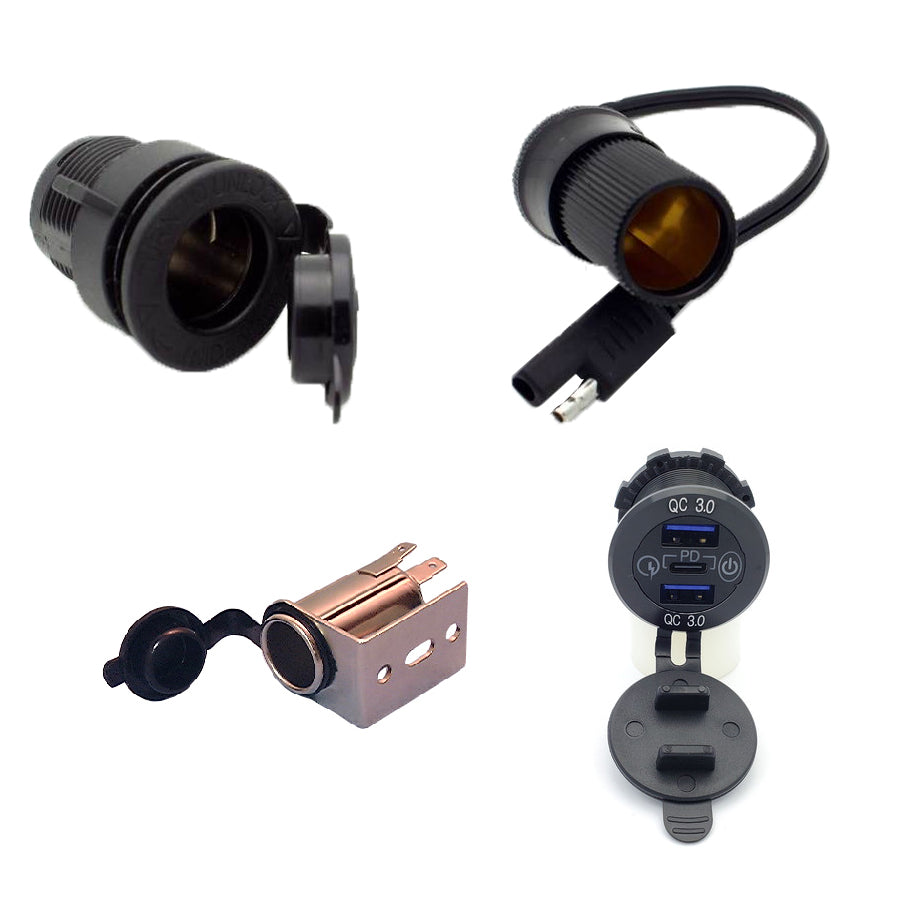 12V Cigarette & USB Sockets | Vetco Electronics
