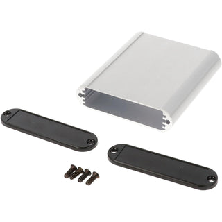 Extruded Aluminum Enclosure w/ Plastic End Panels, small