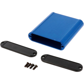 3.15" x 2.82" x .75'' Aluminum Blue Anodized