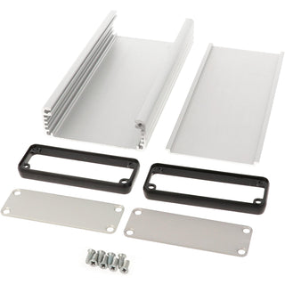 Extruded Aluminum Enclosure w/ Metal End Panels, medium