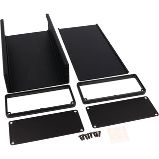 8.66" x 4.92" x 2.03'' Aluminum Black Anodized