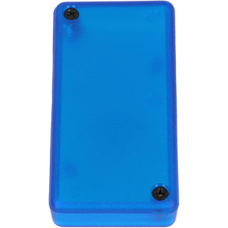 Hammond 1551LTBU Translucent Blue Plastic Enclosure 3.15 in x 1.58 in x 0.59 in