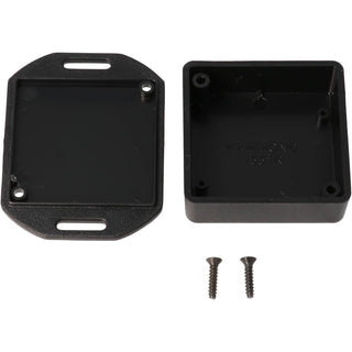 Hammond Black Plastic Enclosure With Flanged Lid 1551RFLBK