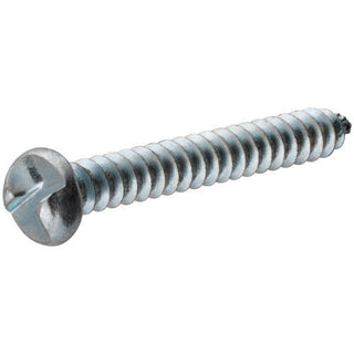 Hillman 1552 - Round A Screw - (#7 x 1/2") - Zinc - One Way Sheet Metal Screw