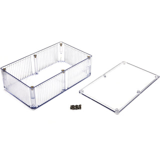 Clear Plastic Project Box 7.5'' x 4.3'' x 2.2'' Hammond 1591ECL
