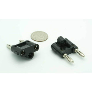 Dual Banana Plug - Black