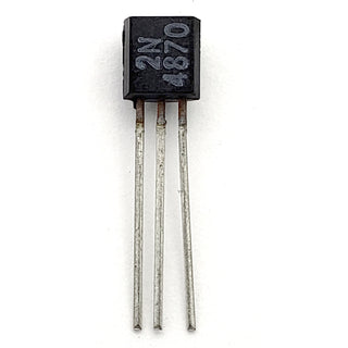 Unijunction Transistor - Peak 1.5A - Valley 3mA - 3 Pin - 2N4870 - TO92