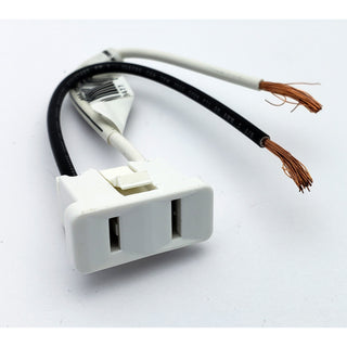 Hillman 393202 - Range Outlet - White - 15A 125V