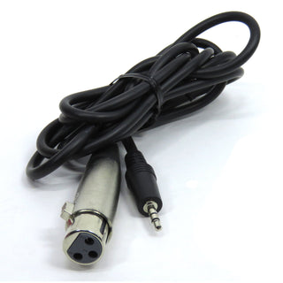 XLR Female to 3.5MM Stereo Male - 6'