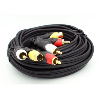 12' S-Video "Dubbing" Cable w/ RCA Audio