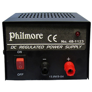 Philmore 48-1123 - 13.8V DC Power Supply - Replaces MW122A