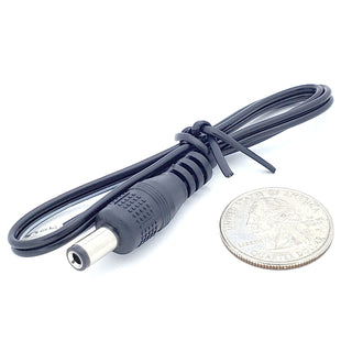 Philmore 2.5mm x 5.5 DC Power Plug w/ 1' Cable