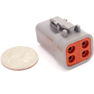 Deutsch DTP 4-Way Male Housing